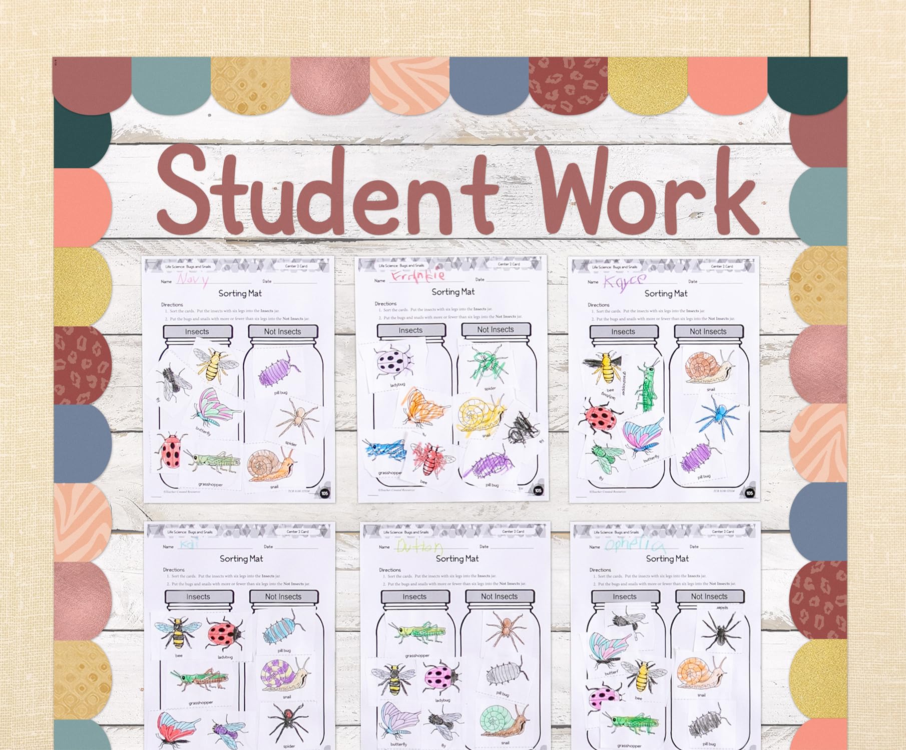 Teacher Created Resources White Shiplap Better Than Paper Bulletin Board Roll (TCR7777498) 🍁 All In One Marketplace Canada
