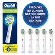Oral-B FlossAction XFilaments Oral - B Electric Toothbrush Replacement Brush Heads Refill, White (5 Count) 🍁 All In One Marketplace Canada