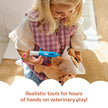 Melissa & Doug Examine and Treat Pet Vet Play Set, 24-Piece Animal Doctor Playset with Dog & Cat Plushies, Pet Doctor Kit & Accessories, Preschool Toys for Girls & Boys Ages 3+ 🍁 All In One Marketplace Canada