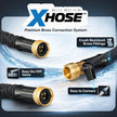 X-Hose Pro Expandable Garden Hose 25Ft, Heavy Duty Lightweight Retractable Water Hose, Flexible Hose, Weatherproof, Crush Resistant Solid Brass Fittings, Kink Free Expandable Hose as Seen on TV 🍁 All In One Marketplace Canada