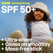 ATTITUDE Kids Mineral Sunscreen Stick SPF 50, Broad Spectrum Zinc Oxide, EWG Verified, Non-Nano, Mess-Free Stick for Face & Body, Lightweight Non-Greasy, Vegan, Watermelon & Coco Scent, 60 grams 🍁 All In One Marketplace Canada