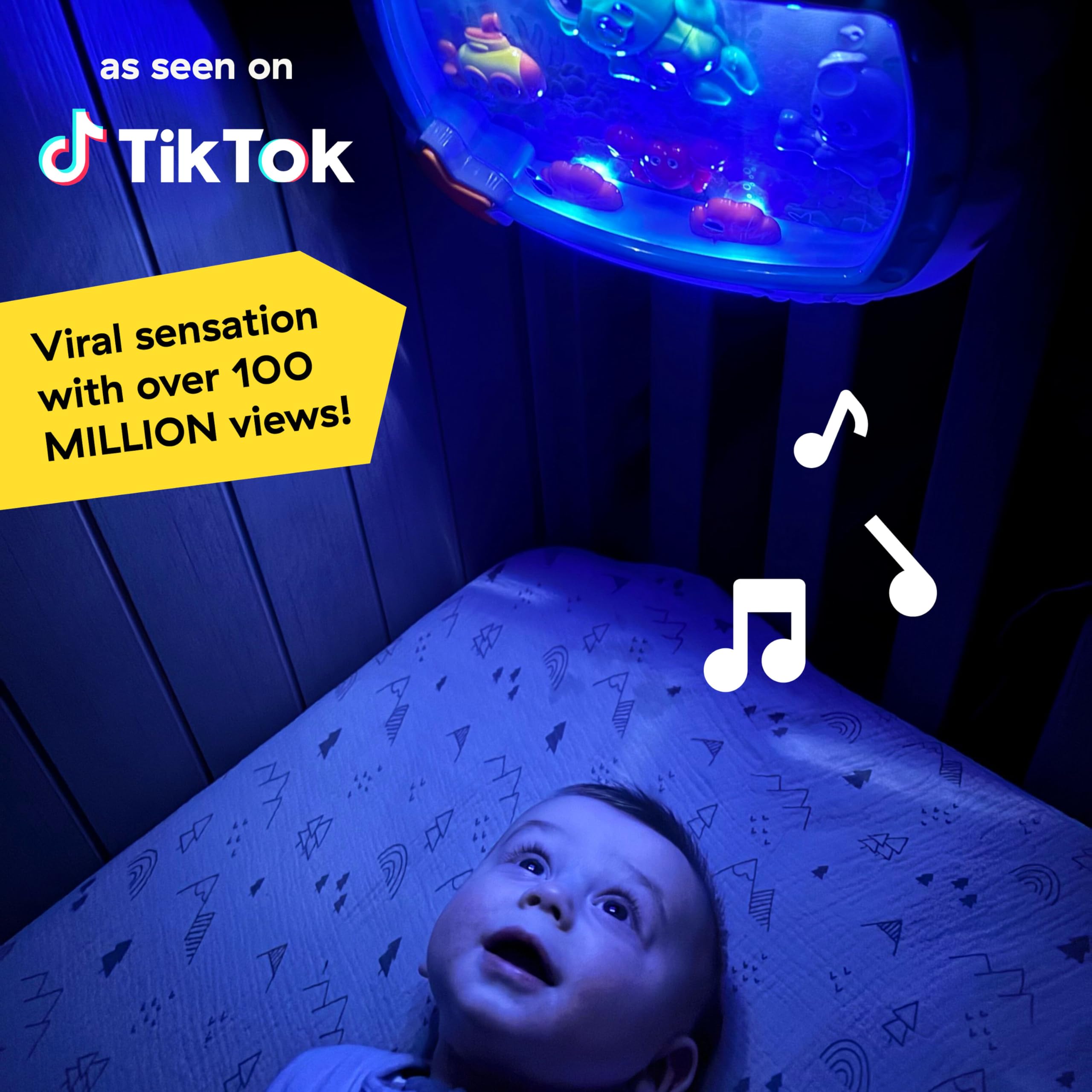 Baby Einstein Sea Dreams Soother Musical Crib Toy and Sound Machine, Newborn and up 🍁 All In One Marketplace Canada
