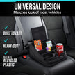 Moblorg Small Center Console for Cars, Trucks, Minivans, SUVs, Vehicle Organizer, Cup Holders, Recycled Plastic, Made in USA (Black) 🍁 All In One Marketplace Canada