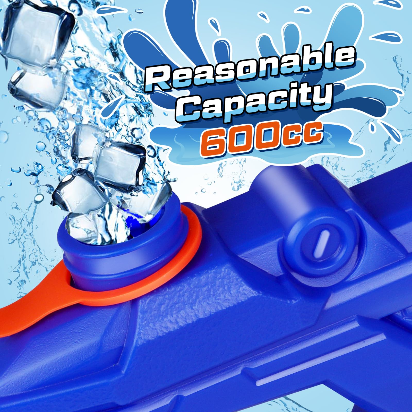 Water Guns for Kids, 3 Pack Super Water Blaster Soaker Squirt Guns 600CC High Capacity Summer Swimming Pool Beach Party Favors Water Outdoor Fighting Toy for Kids Adults Boy Girl 🍁 All In One Marketplace Canada