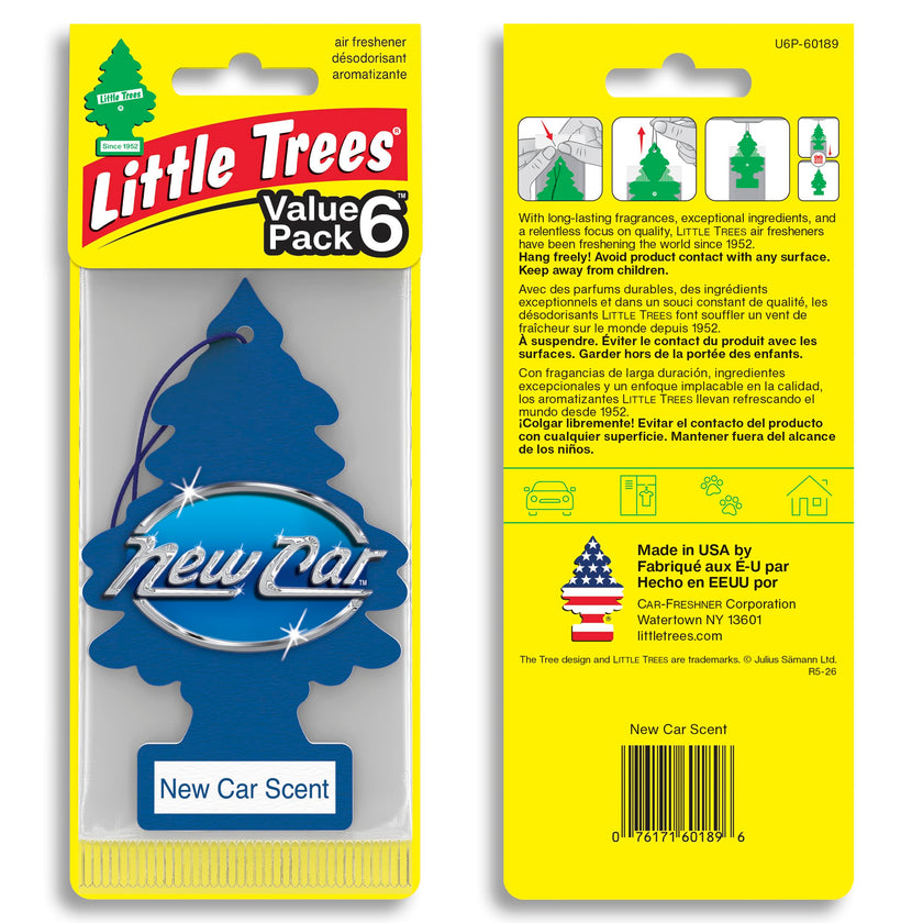 LITTLE Air Fresheners Car Air Freshener. Hanging Tree Provides Long Lasting Scent for Auto or Home. New Car Scent, 24 Air Fresheners 🍁 All In One Marketplace Canada