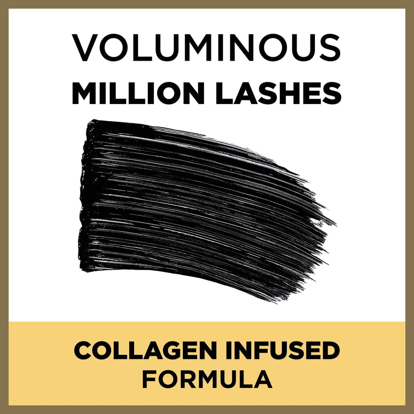 L’Oréal Paris Voluminous Million Lashes Mascara, Blackest Black, 0.3 Fluid Ounce 🍁 All In One Marketplace Canada