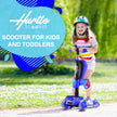 Hurtle - 3 Wheel Foldable Kick Scooter for Kids & Toddlers (Blue CA) 🍁 All In One Marketplace Canada