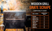 Traeger BAC454 Wooden Scape Grill Scraper, Wood 🍁 All In One Marketplace Canada