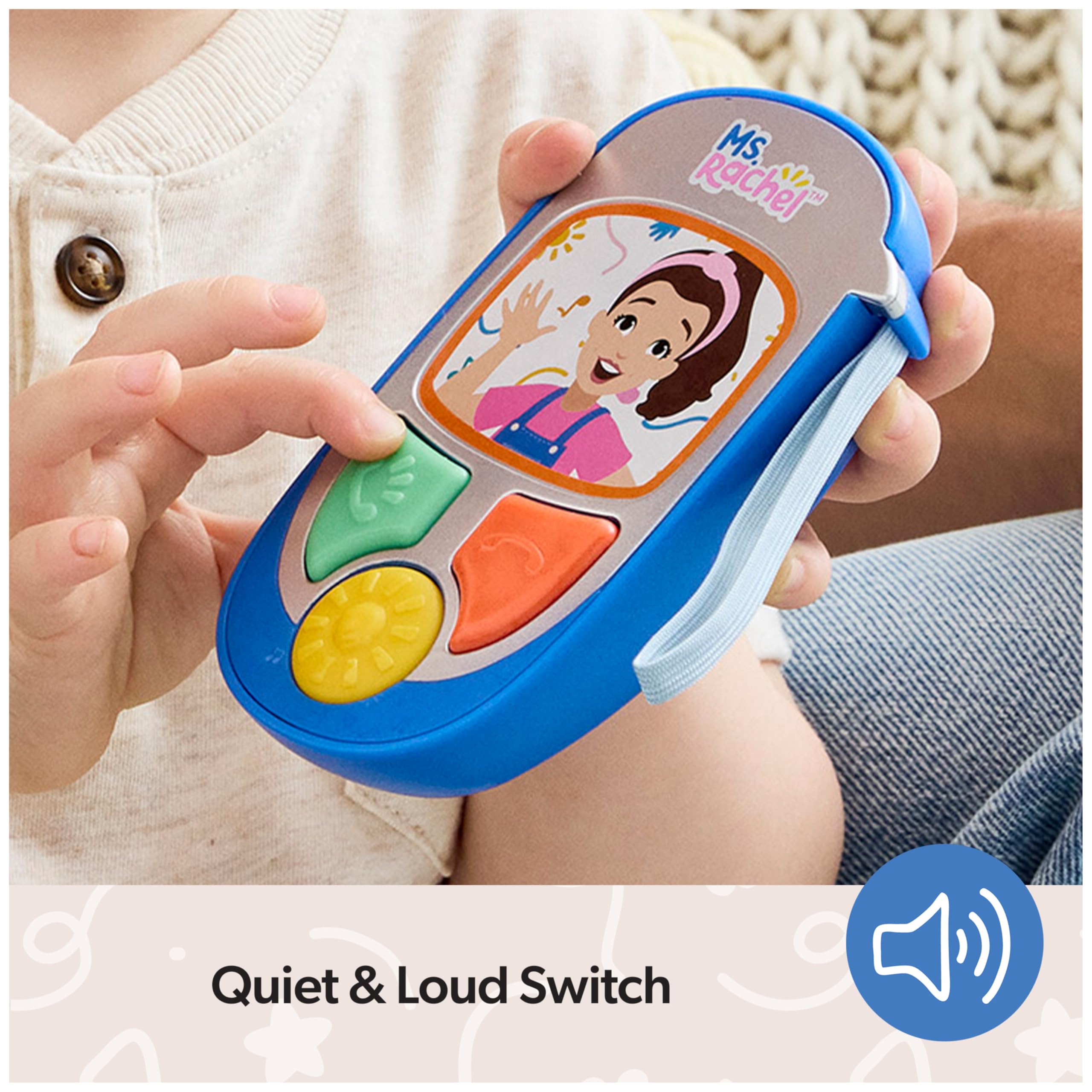 Ms. Rachel Official Electronic Talk with Me Learning Phone with Conversational Phrases, Educational Toys & Toddler Toys for Girls & Boys Ages 1-3+ 🍁 All In One Marketplace Canada