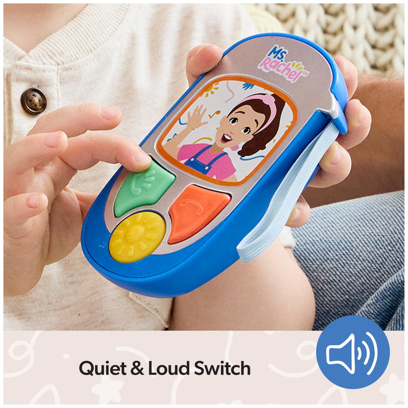 Ms. Rachel Official Electronic Talk with Me Learning Phone with Conversational Phrases, Educational Toys & Toddler Toys for Girls & Boys Ages 1-3+ 🍁 All In One Marketplace Canada