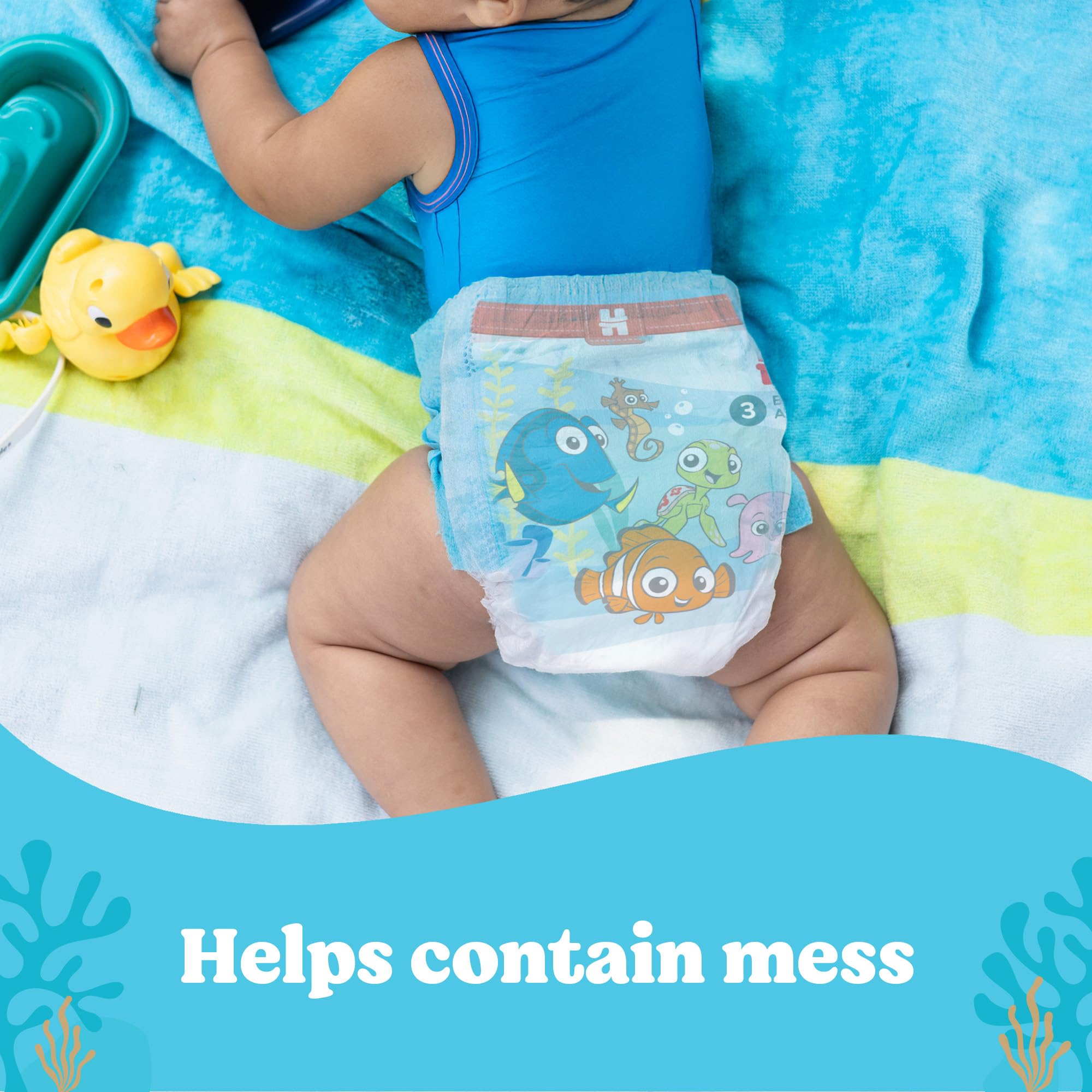 HUGGIES Disposable Swim Diapers - Size 4 Medium, Huggies Little Swimmers, 36 ct 🍁 All In One Marketplace Canada