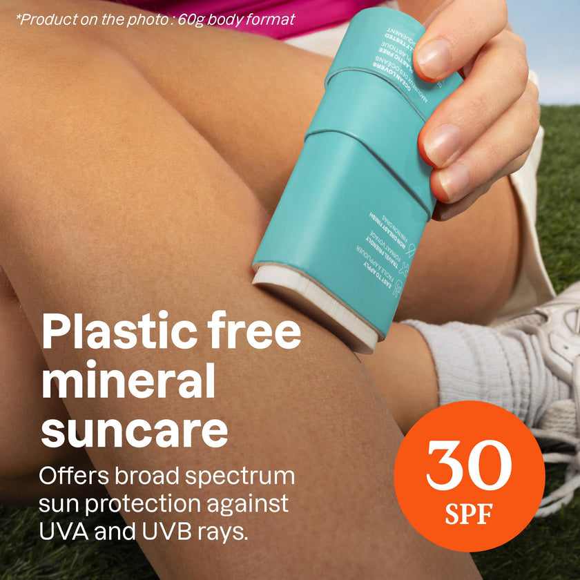 ATTITUDE Mineral Sunscreen Stick with Zinc Oxide, SPF 30, Made in Canada, EWG Verified,Plastic-Free, Broad Spectrum UVA/UVB Protection, Dermatologically Tested, Vegan, Unscented, 60 grams 🍁 All In One Marketplace Canada