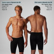 Speedo Men's Swimsuit Endurance+ Solid USA Adult Athletic Swim Jammers - Speedo Black, Size 32 🍁 All In One Marketplace Canada
