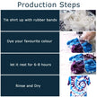 WINSONS Tie Dye Kit, 20 Colours Non Toxic Permanent Fabric Dye Art Set for Kids Women for Homemade Party Creative Group Activities DIY Gift 🍁 All In One Marketplace Canada