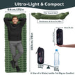 GEAR DOCTORS ® [500g] Ultralight Ether Camping Mattress Sleeping pad air Mattress Camping Sleeping pad Camp mat, matelas gonflable, Portable 🍁 All In One Marketplace Canada