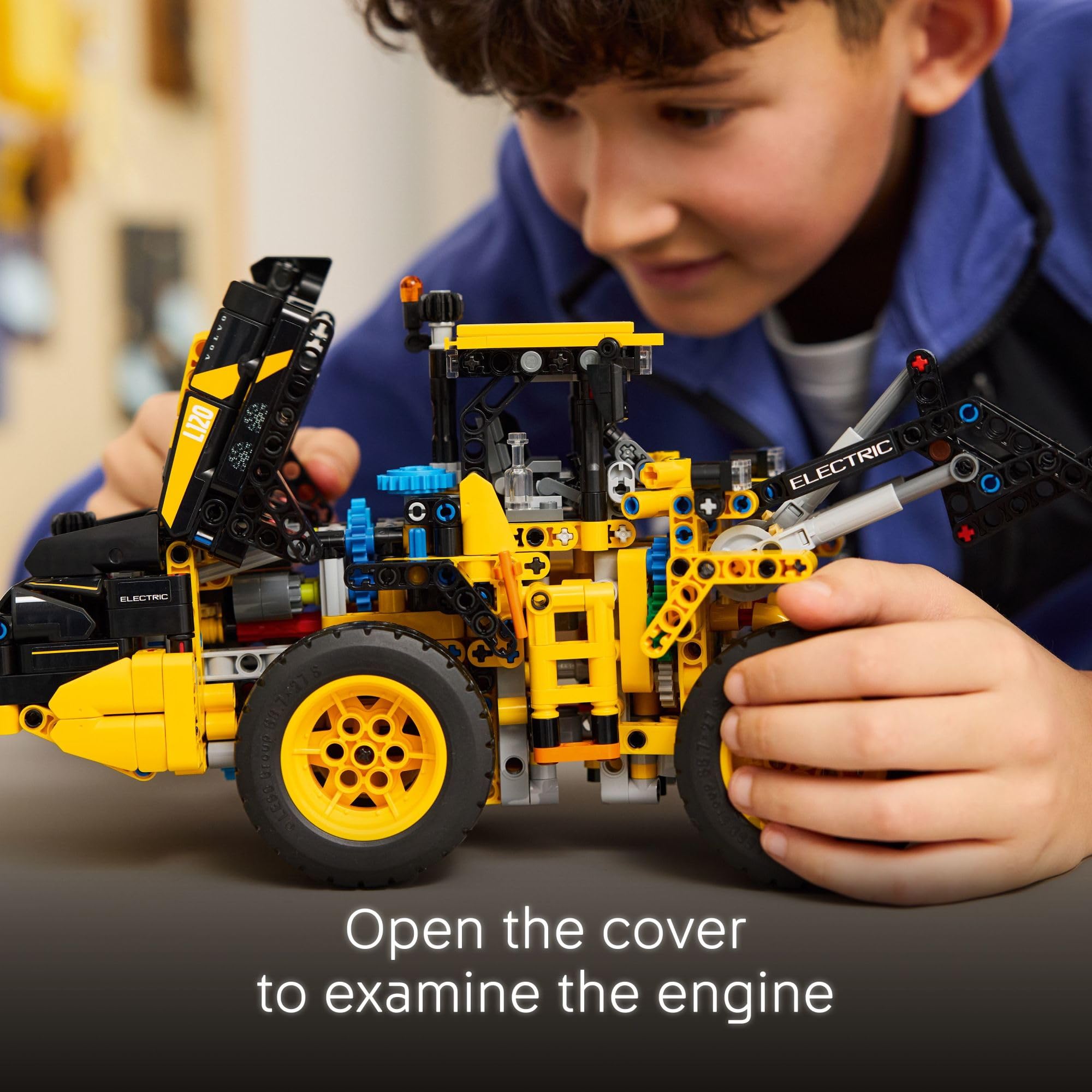 LEGO Technic Volvo L120 Electric Wheel Loader Construction Toy - Pretend Play Building Set - Great Birthday Gift for Boys, Girls, and Kids 9+ Who Love Vehicle Playsets - 42209 🍁 All In One Marketplace Canada