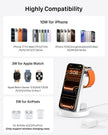 Anlmz 3 in 1 Charging Station for iPhone - Wireless Charger for Apple Products Multiple Devices - Charging Dock Stand for AirPods (for iPhone 17 16e 16 15 14 13 pro 12 11 X Max) 🍁 All In One Marketplace Canada