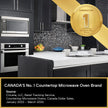 Panasonic NNSB42QSC Compact 900 W High Power Microwave Oven, 7 Auto Cook Menus, 0.9 cft. Interior Capacity, Child Lock, Stainless Steel, Black 🍁 All In One Marketplace Canada