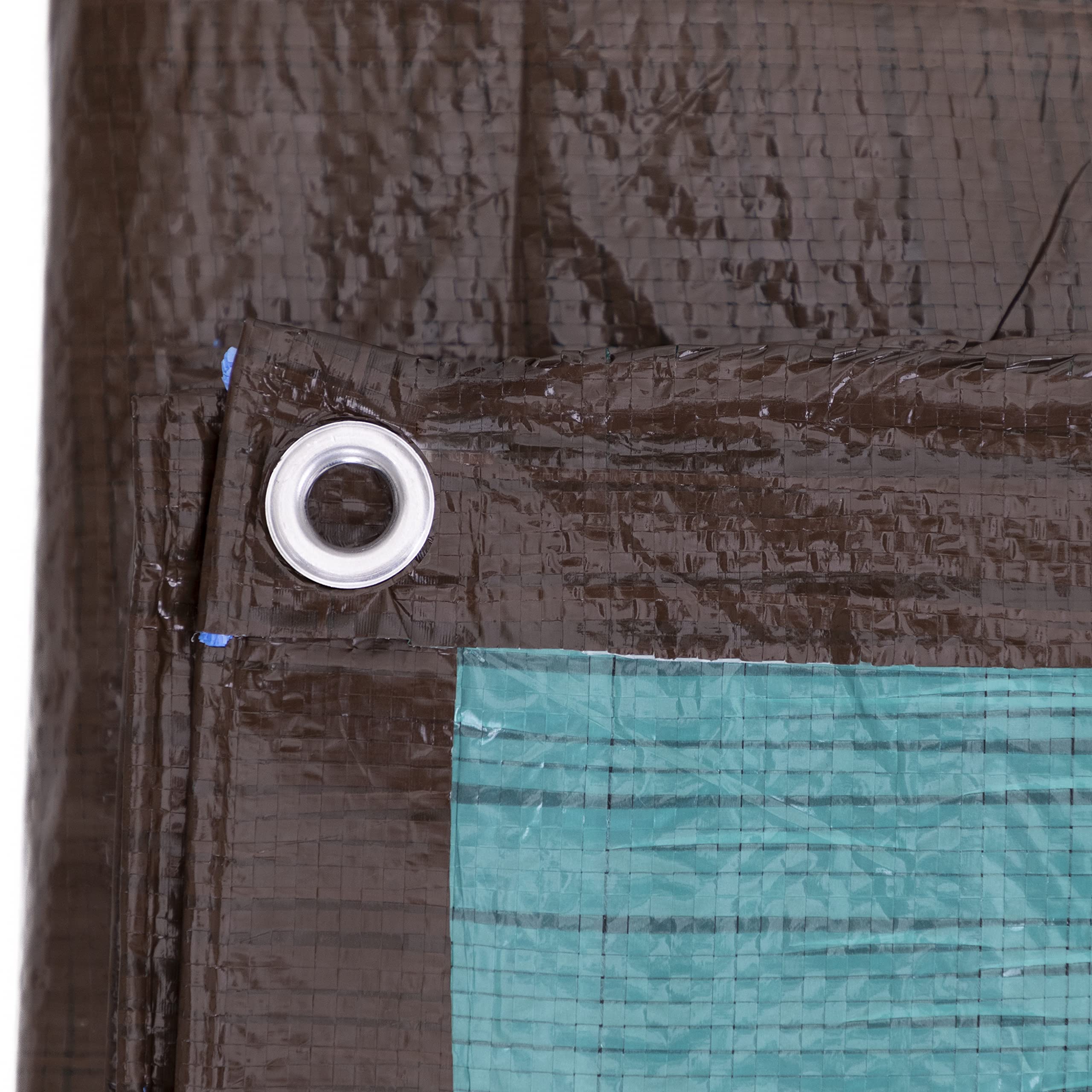 Kotap 20-ft x 20-ft Reversible Brown/Green Poly Tarp, Item: TBG-2020 🍁 All In One Marketplace Canada