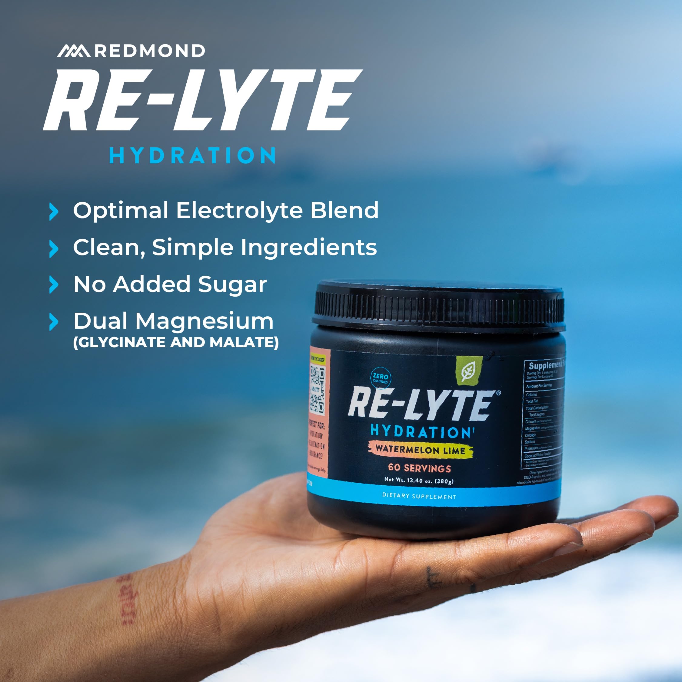 REDMOND Re-Lyte Electrolyte Drink Mix (Watermelon Lime) 🍁 All In One Marketplace Canada