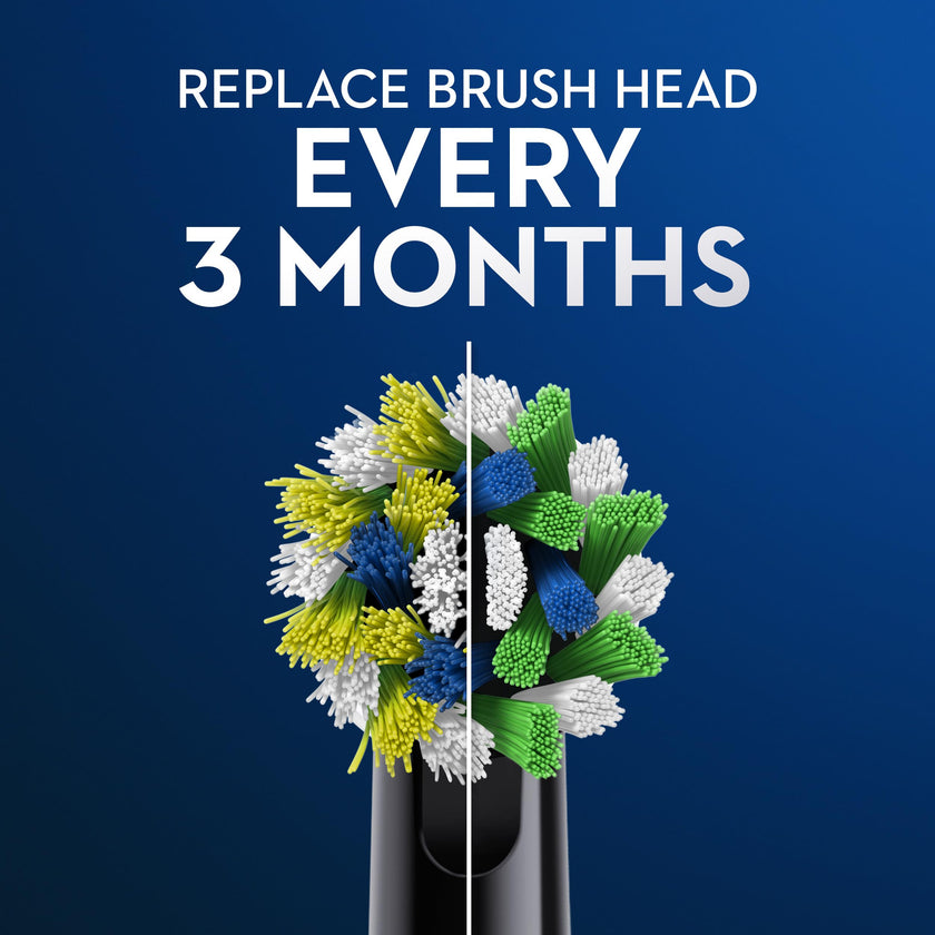 Oral-B CrossAction Electric Toothbrush Replacement Brush Heads, Black, 6 Count 🍁 All In One Marketplace Canada