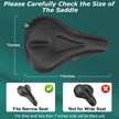 Zacro Gel Bike Seat Cover - Extra Soft Bike Seat Cushion for Men & Women, Padded Exercise Bicycle Seat Cushion Compatible with Peloton, Outdoor & Indoor 🍁 All In One Marketplace Canada