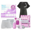 Frida Mom 15pc Labor, Delivery, & Postpartum Kit Gift Set for Baby Showers & Mom to Be, Includes Peri Bottle, Nursing Gown, Disposable Underwear, Ice Maxi Pads, Pad Liners, Perineal Foam, Socks & Toiletry Bag 🍁 All In One Marketplace Canada