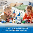 LEGO City Police Station with Van, Garbage Truck & Helicopter Toy 60316, Gifts for 6 Plus Year Old Kids, Boys & Girls with 5 Minifigures and Dog Toy 🍁 All In One Marketplace Canada