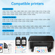 67XL Black Ink Cartridges Compatible for HP 67 Ink Cartridges Compatible for HP Ink 67 Fit for DeskJet 4155e 2855e 2755e 2700 2700e 2800e 4100 4255e 2734e Envy 6055e 6455e 6000 6400 Printer(2 Black) 🍁 All In One Marketplace Canada