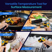 Etekcity Lasergrip 1080 Laser Thermometer Digital Infrared Thermometer Temperature Gun for Kitchen Cooking BBQ Grill and Bath Water, -58℉~1130℉ (-50℃～610℃), Yellow and Black 🍁 All In One Marketplace Canada