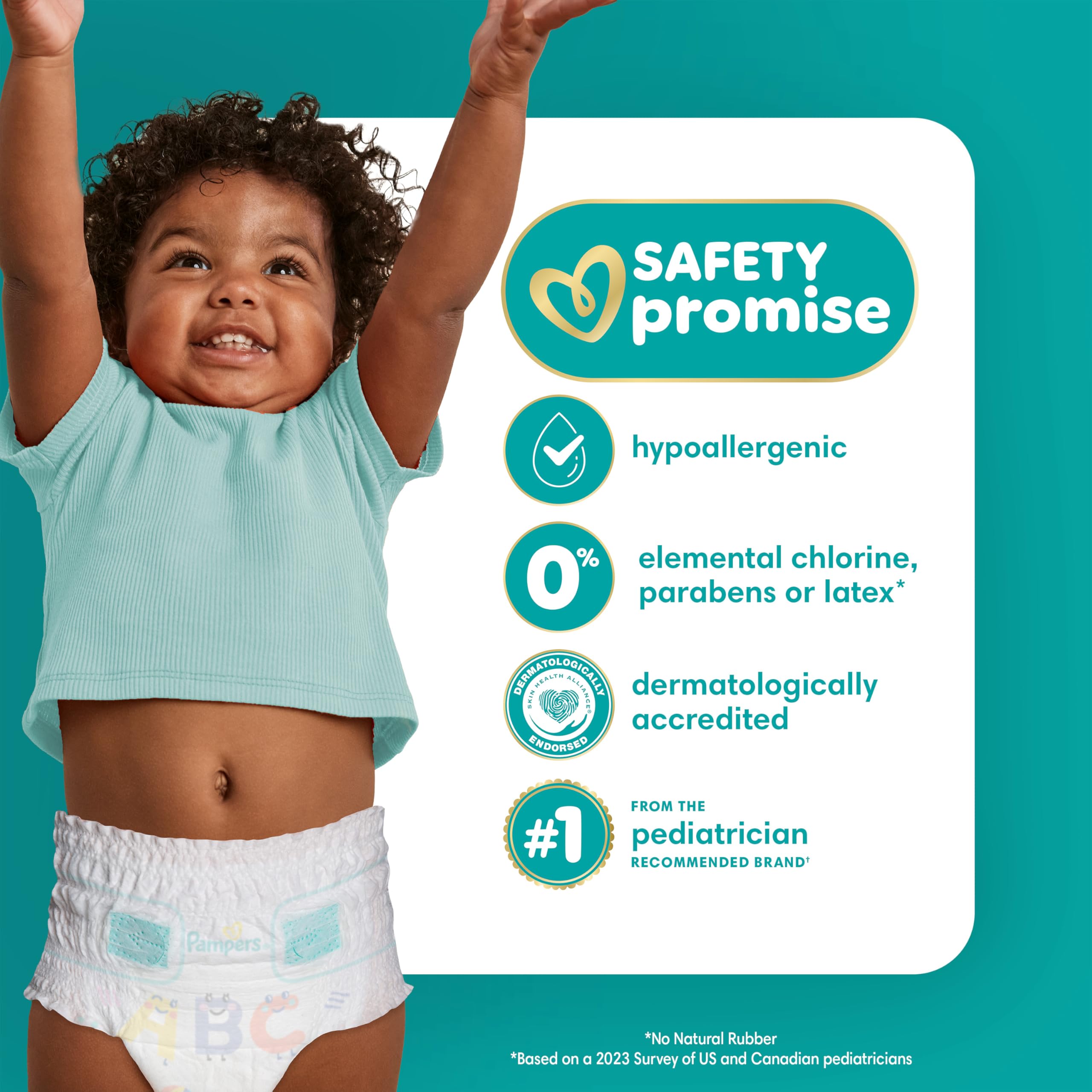 Pampers Diapers - Cruisers 360 degrees - Size 5, 56 Count, up to 100% Leakproof Fit, Designed for Active Babies, Pull On Diaper, EZ Off Tabs Designed for Easy Changes 🍁 All In One Marketplace Canada