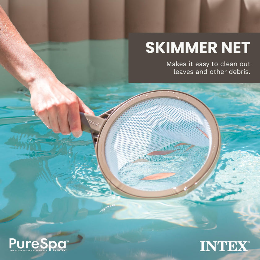 Intex PureSpa Hot Tub and Spa Maintenance Accessory Kit with Curved Brush, Mesh Net Skimmer, and Scrubber for Inflatable PureSpa Home Hot Tubs 🍁 All In One Marketplace Canada