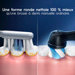Oral-B iO Genuine Ultimate Clean Replacement Brush Heads, Black, 2ct Refills, 6 Month Supply, Compatible Exclusively with Oral-B iO Electric Toothbrushes, Not Compatible with any Other Series Including: Pro, Vitality, Smart, or Genius