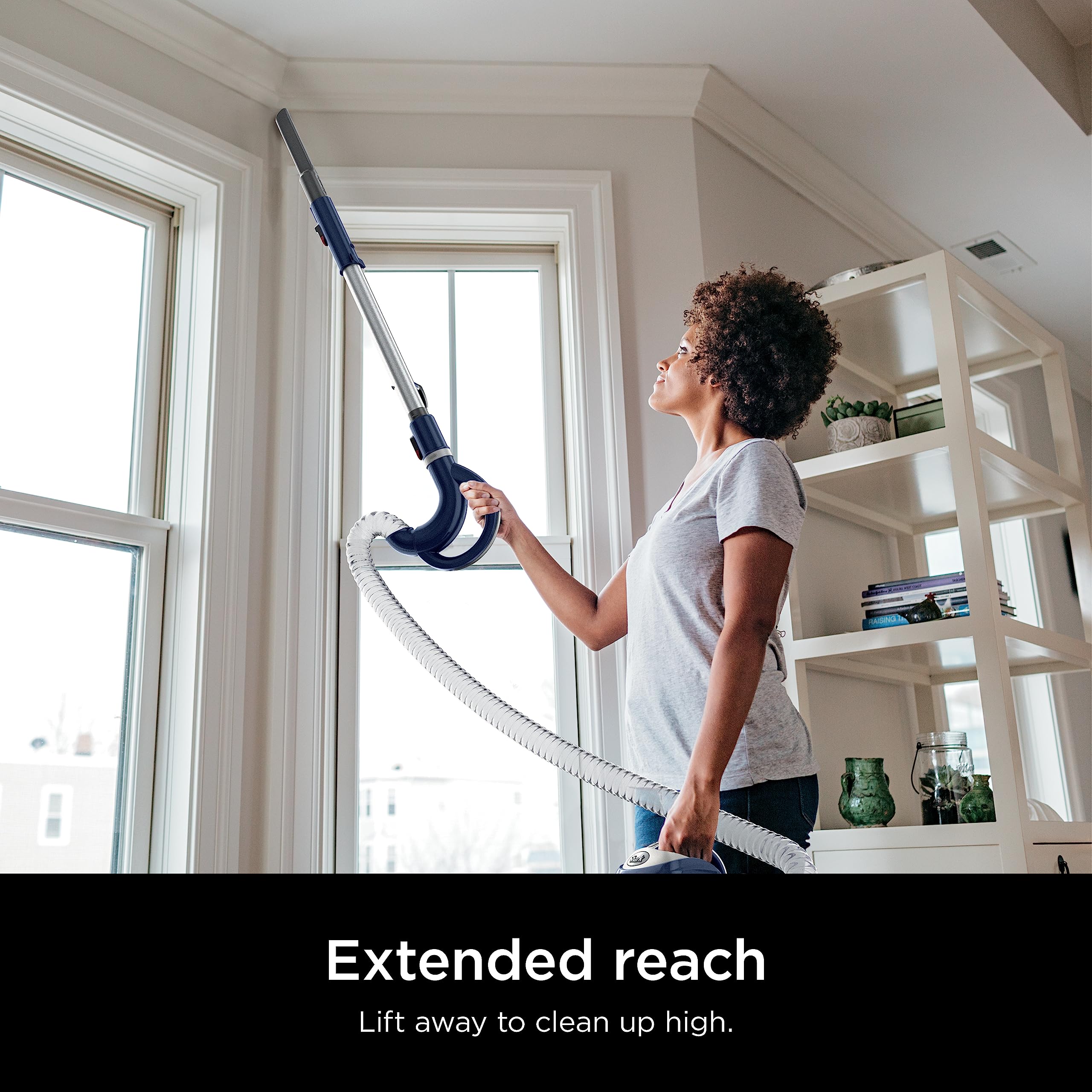 Shark NV380C Navigator Lift-Away Upright Vacuum, Large Dust Cup, Navy 🍁 All In One Marketplace Canada