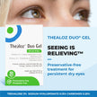 Thealoz Duo Gel - Clinically Proven Hydration for Dry Eyes w/Hyaluronic Acid & Trehalose, Lubricating Gel-Persistent Dryness, Stabilizes Tear Film for 6 Hrs-Contact Lens Wearers-Single-Use 30 Vials 🍁 All In One Marketplace Canada