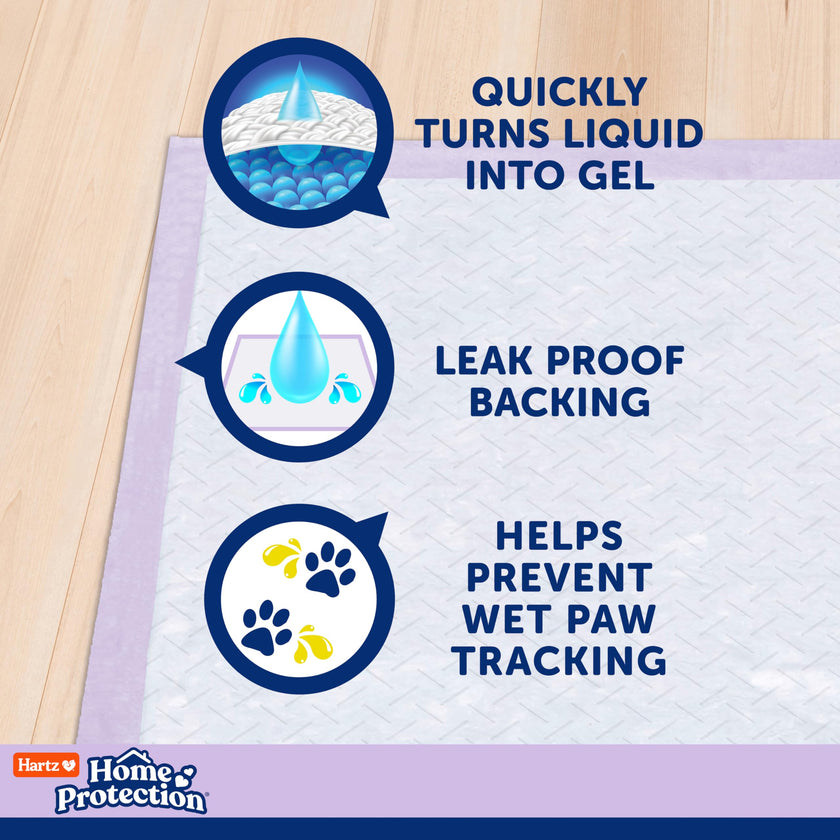 Hartz Home Pro Odor Eliminating Dog Pads, 50-Count 🍁 All In One Marketplace Canada