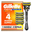 Gillette - ProGlide Shield Men's Razor, 1 Handle and 4 Refills 🍁 All In One Marketplace Canada