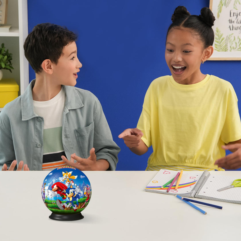 Ravensburger Sonic The Hedgehog 3D Jigsaw Puzzle Ball for Adults and Kids - 11592 - Great Gift for Any Birthday, Holiday, or Special Occasion 🍁 All In One Marketplace Canada