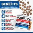 Probiotics for Dogs - 170 Chews - Helps Relieve Diarrhea, Gas & Allergies, Constipation - Dog Probiotics - Digestive & Immune Support - Prebiotics & Digestive Enzymes - Gut Health Chewable Supplement 🍁 All In One Marketplace Canada