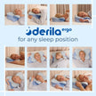 Derila Ergo Pillow Memory Foam Butterfly Neck Pillow, Side, Stomach Sleeper Pillows, oreiller Mousse memoire, Fete Des Meres Cadeaux Happy Mothers Day 21.25 x 14.17 x 4.72 inches 🍁 All In One Marketplace Canada