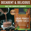 Viva Naturals Organic Cacao Powder, 2lb - Unsweetened Cocoa Powder With Rich Dark Chocolate Flavour, Perfect for Baking & Smoothies - Certified Vegan, Keto & Paleo, Gluten-Free & Non-GMO, 907 g 🍁 All In One Marketplace Canada
