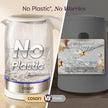 Cosori Glass Electric Kettle 1500W, Plastic-Free, 1.7L, Cordless, White 🍁 All In One Marketplace Canada