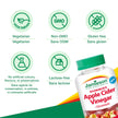 Jamieson Apple Cider Vinegar Gummy with Chromium, 60 Red Apple Flavoured Gummies. Helps Maintain Normal Blood Glucose Levels and Supports Metabolism. Vegetarian, No Artificial Colours or Flavours 🍁 All In One Marketplace Canada