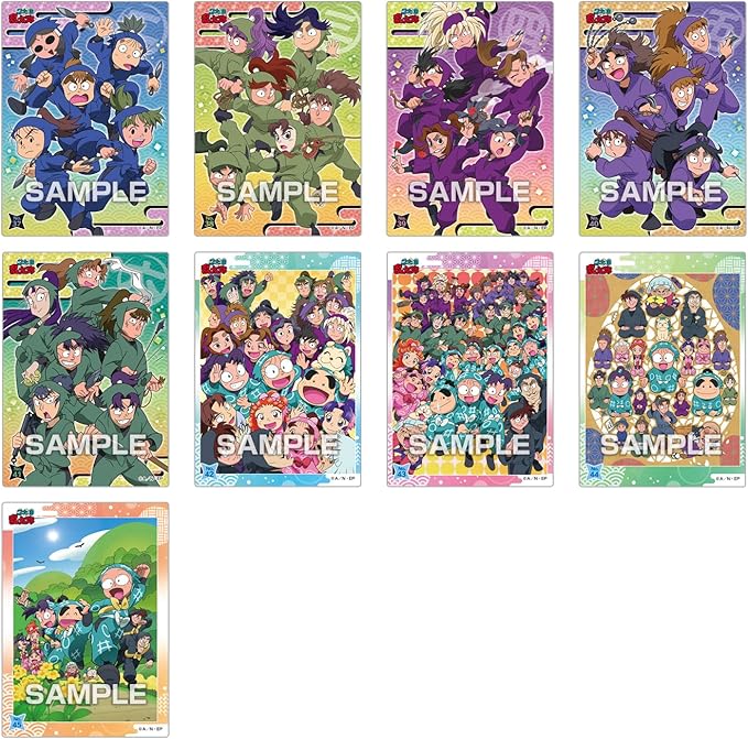 ENSKY Nintama Rantaro Clear Card Collection