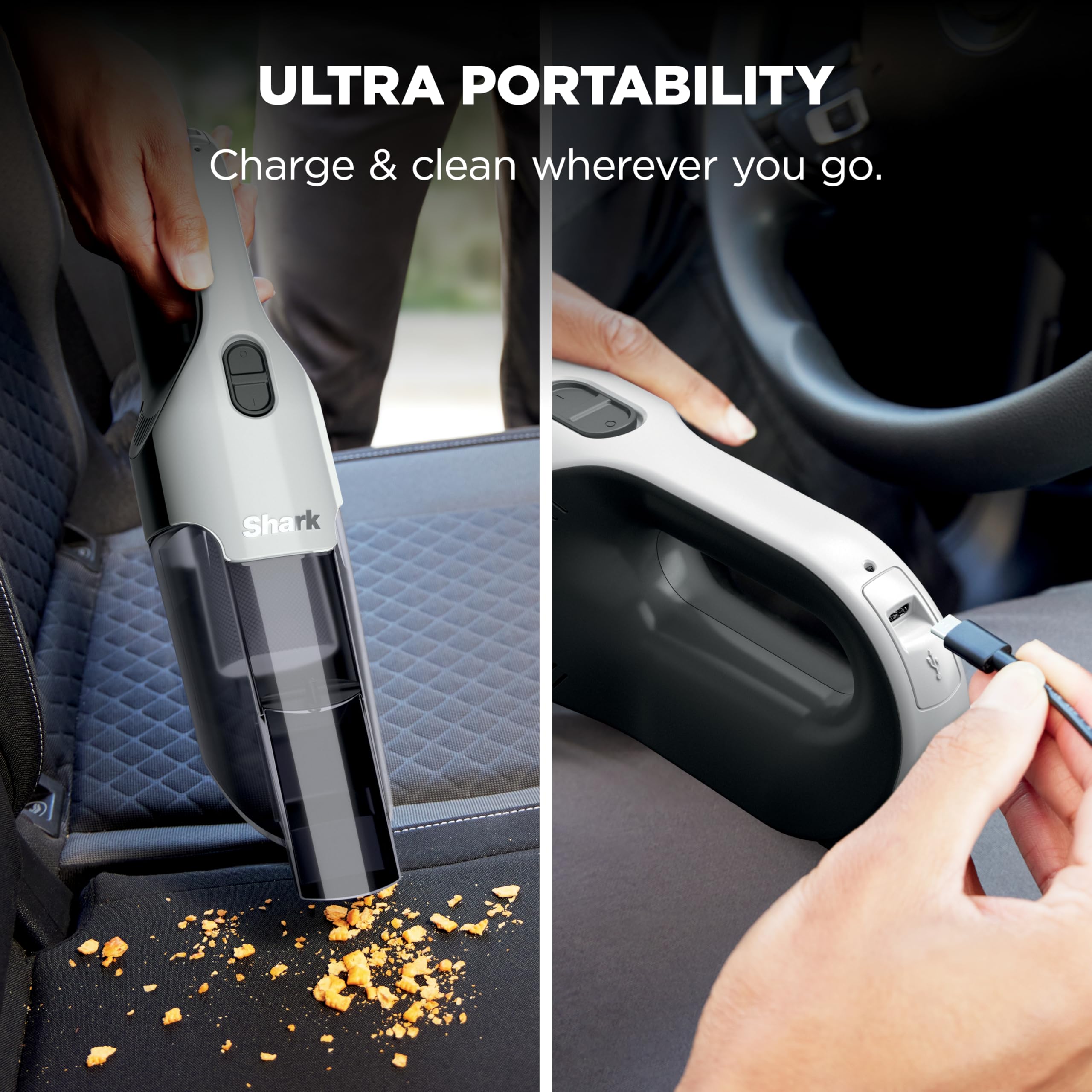 Shark® Cyclone PET Handheld Vacuum, Pearl White, AA701 🍁 All In One Marketplace Canada