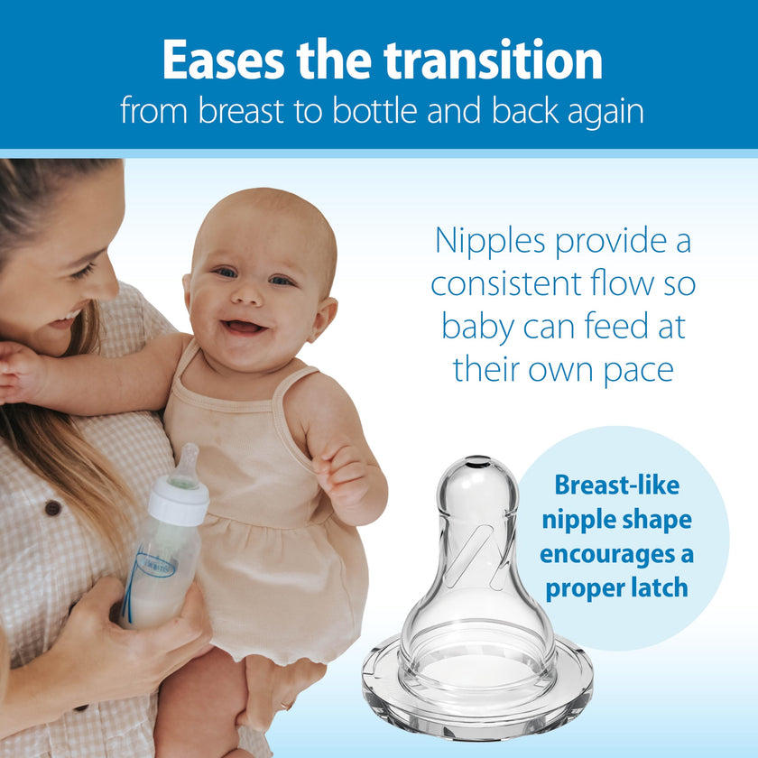 Dr. Brown's Natural Flow Anti-Colic Options+ Narrow Baby Bottle, 4 Ounce/120 ml 4 pack 🍁 All In One Marketplace Canada