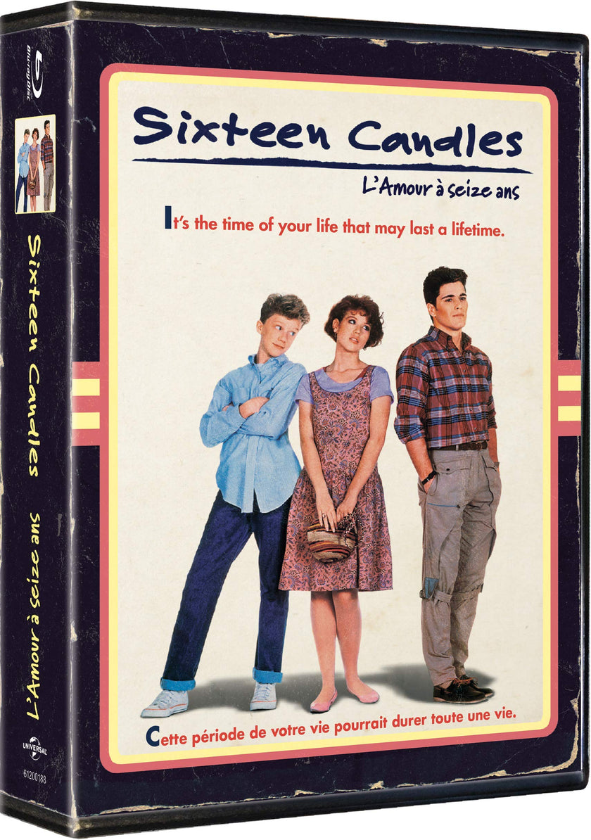 Sixteen Candles in Retro VHS Packaging - Blu-Ray