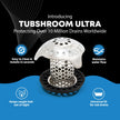 TubShroom Ultra Revolutionary Bath Tub Drain Protector Hair Catcher/Strainer/Snare Stainless Steel, 1-Pack, Silver 🍁 All In One Marketplace Canada