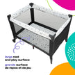 Cosco Kids Funsport® Plus Portable Playard with Full-Size Bassinet, Carry Bag & Wheels – Lightweight, Compact Fold, Breathable Mesh – Twinkle Twinkle 🍁 All In One Marketplace Canada
