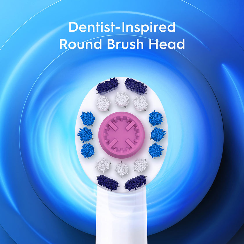 Oral-B Pro 400 3D White Vitality Electric Toothbrush with (2) Brush Heads, Rechargeable, Blue 🍁 All In One Marketplace Canada